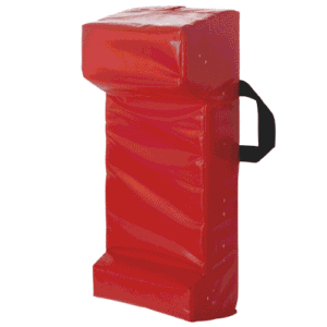 Bouclier de Rugby rouge