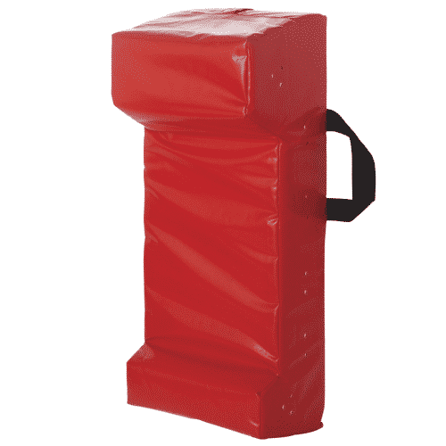 Bouclier de Rugby rouge
