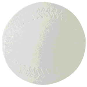 Balle Baseball Soft Caoutchouc blanche