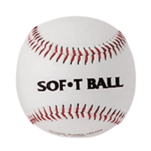 Balle Baseball Soft Cousue