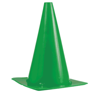 Cône 1/2 Souple - 40cm - Vert **Occasion**
