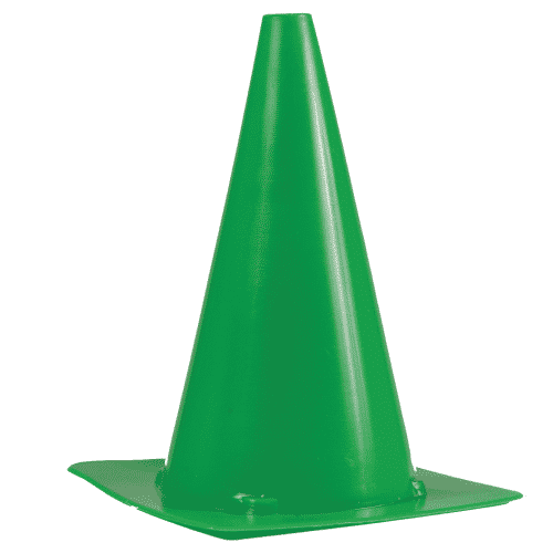 Cône 1/2 Souple - 40cm - Vert **Occasion**