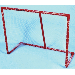 But Hockey PVC avec filet rouge