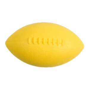 Ballon rugby mousse haute densité jaune
