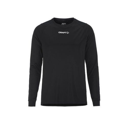 t-shirt à manche longue homme noir