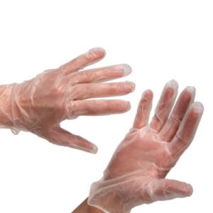 Gant de protection en plastique