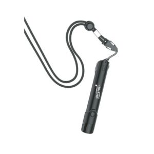 Sifflet électronique noir avec un cordon