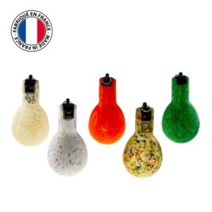 5 Sifflets poires Wizzball fabriqués en France à partir de matériaux recyclés