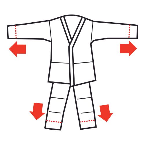 kimono judo initiation adidas