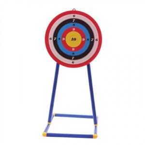 Cible pour flèche ventouse avec support