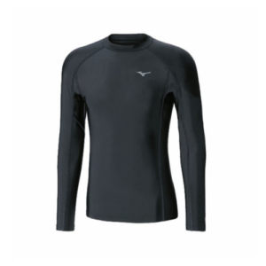 Tee-shirt technique homme Mizuno manches longues de couleur noire