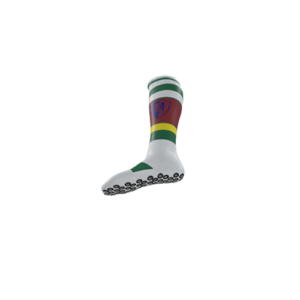 Visuel d'une chaussette avec plusieurs couleurs configurée avec le configurateur 3D Globale Fashion