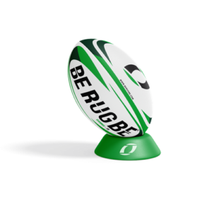 Ballon de rugby d’entraînement BeRugby Alpha avec grip RegularGrip et vessie Superbladder – Taille 5
