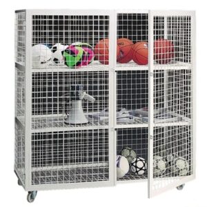 Chariot armoire de rangement roulant- Pour le rangement du matériel de sport