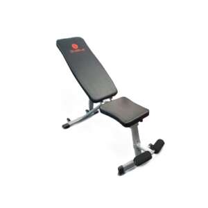 Banc de musculation 5 positions Sveltus noir à dossier réglable pour séances EPS encadrées