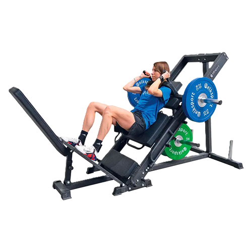 Presse hack squat 2 en 1 - Musculation jambes – Image 2