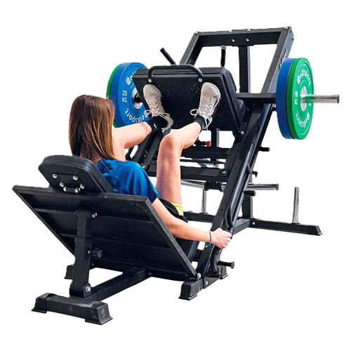 Presse hack squat 2 en 1 - Musculation jambes – Image 3
