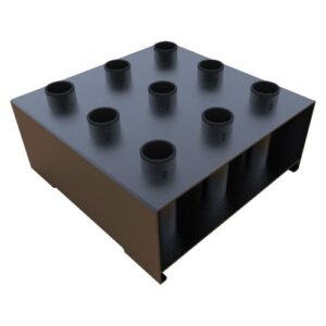 Range Barres de Musculation Olympiques 51mm- 9 Places